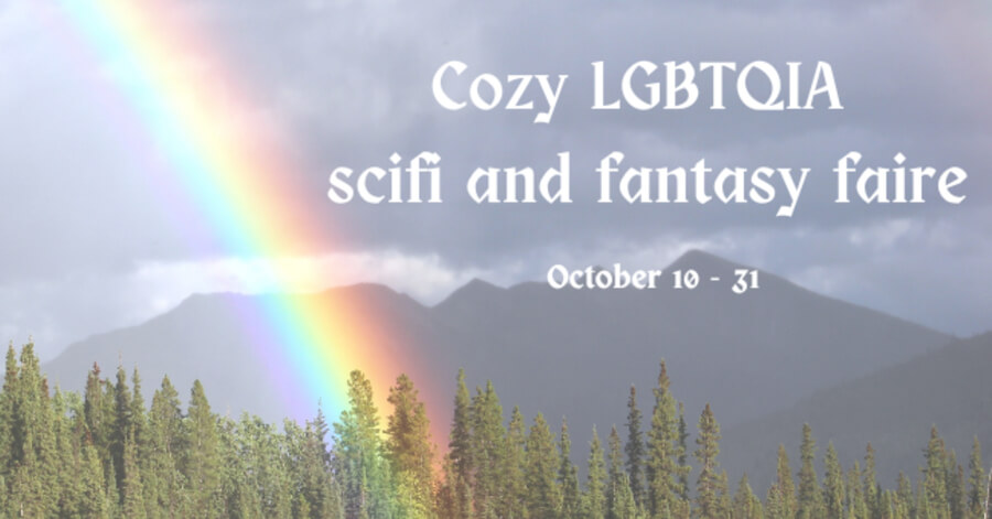 #MMRomance #WriteLGBTQ Cozy LGBTQIA SciFi and Fantasy Book Fair #SciFi