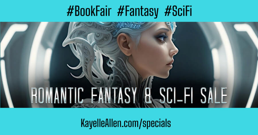 All books in this fair feature great Sci-fi and Fantasy Romance reads #SciFi #Romance #DarkFantasy